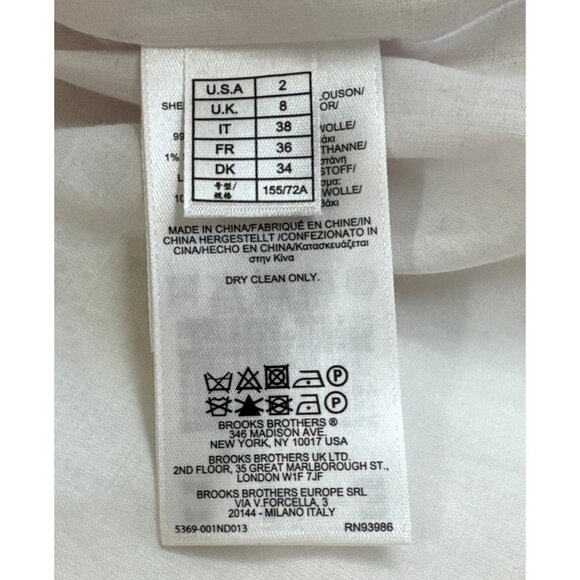 Brooks Brothers Pineapple Print Sheath Dress Womens 2 Summer Brunch Business NEW - Picture 10 of 11